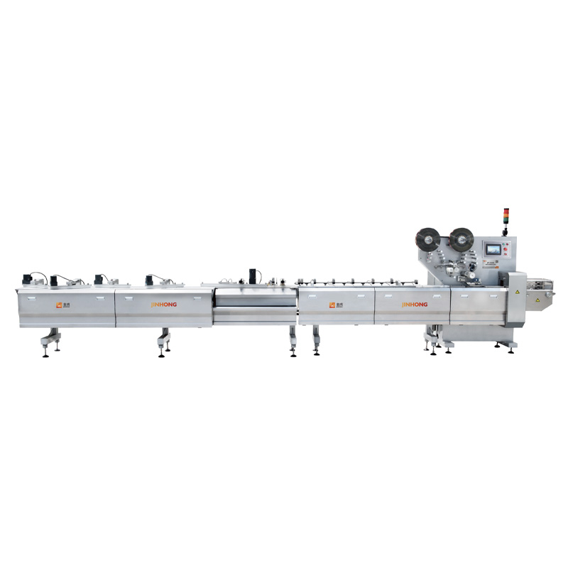 Máquina de embalaje de flujo horizontal del sistema de alta calidad del sistema PLC